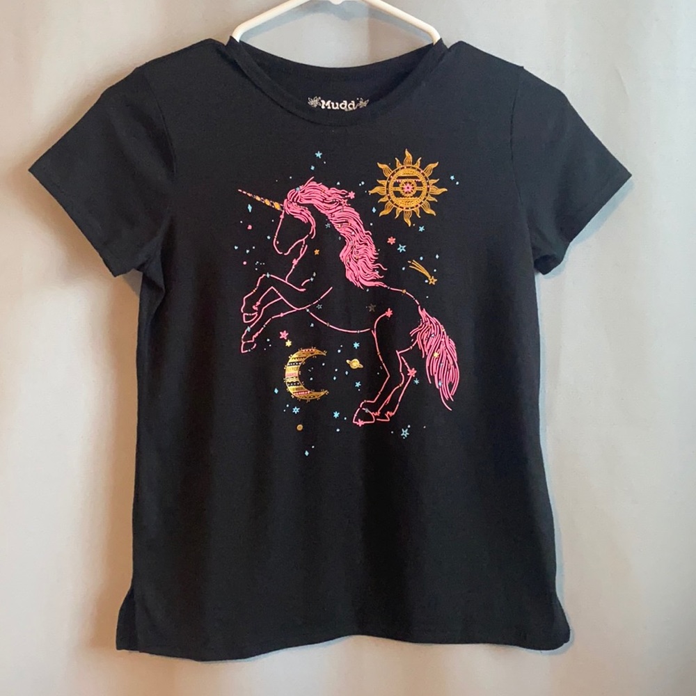 Girls size 12 Unicorn graphic T-shirt